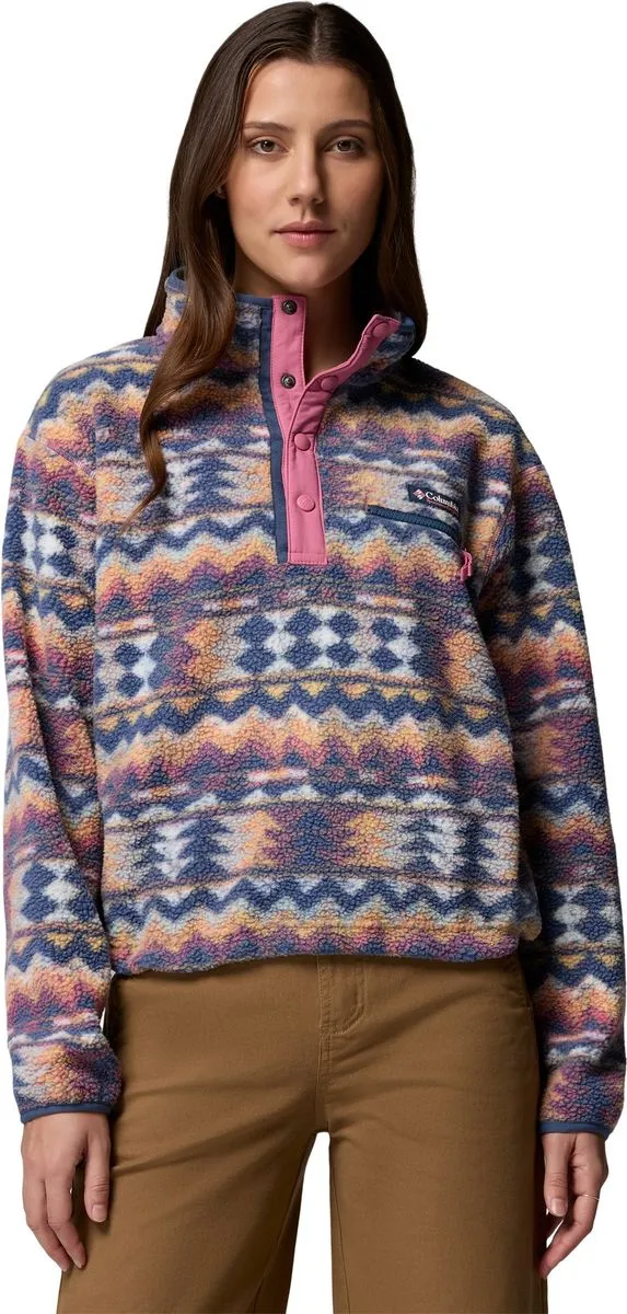COLUMBIA Damen Rolli Helvetia II Printed Cropped Half Sn