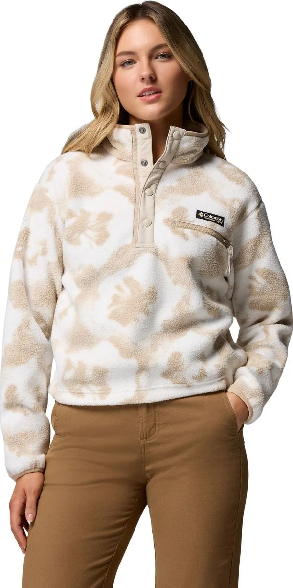 COLUMBIA Damen Rolli Helvetia II Printed Cropped Half Sn