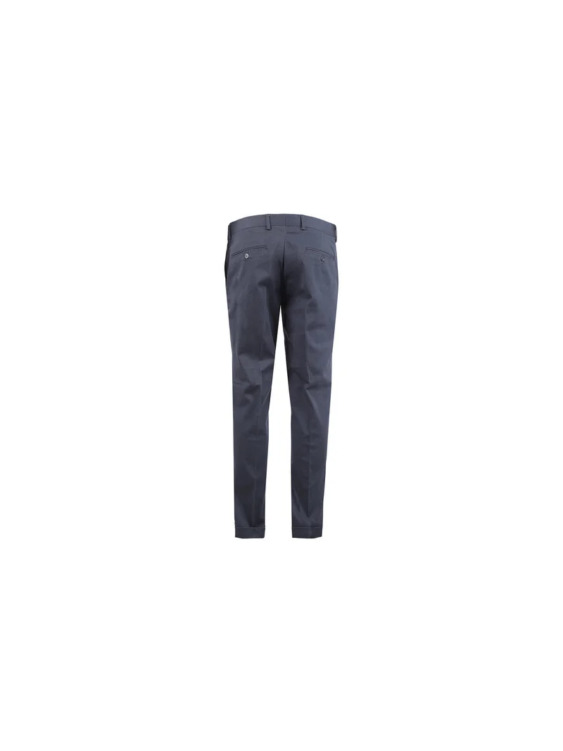 Pantaloni da uomo in cotone con risvolti sul finale - avion