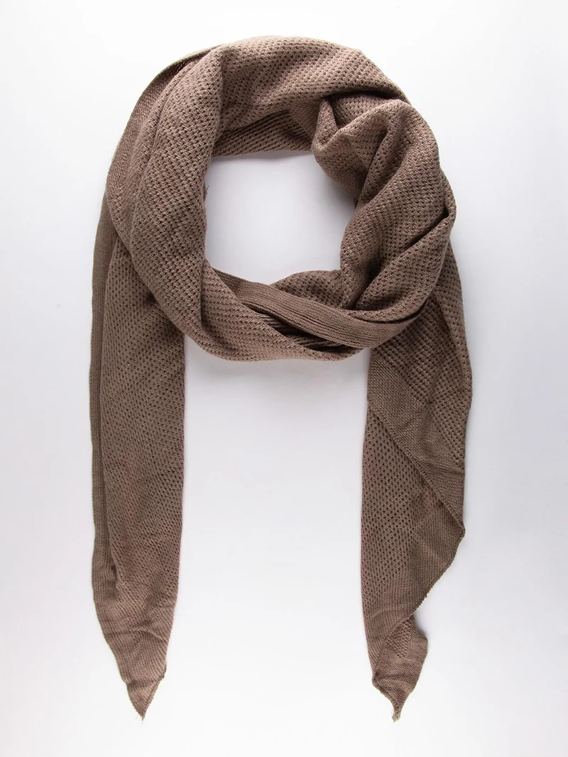 Sciarpa misto lana - beige