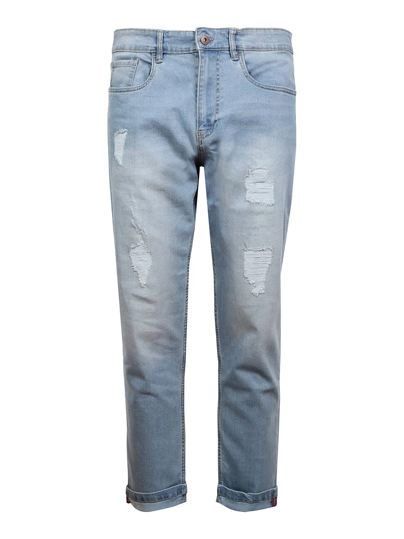 Jeans chiari da uomo con strappi - jeans