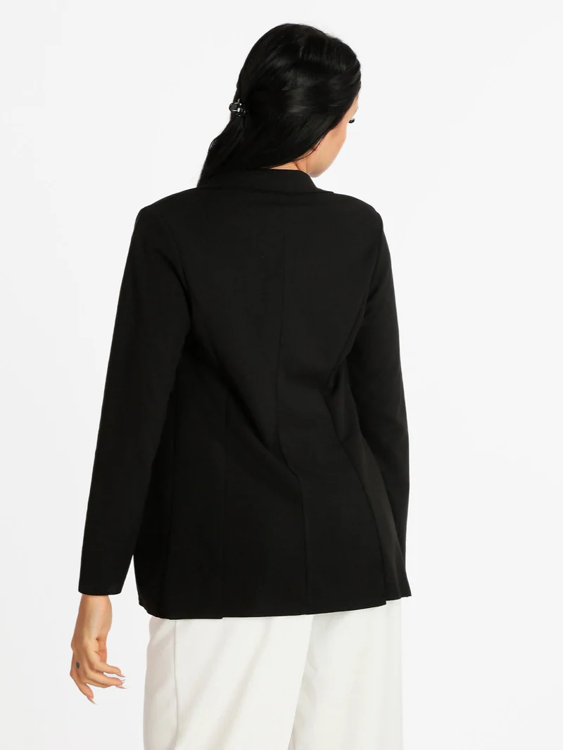 Blazer donna leggero - nero