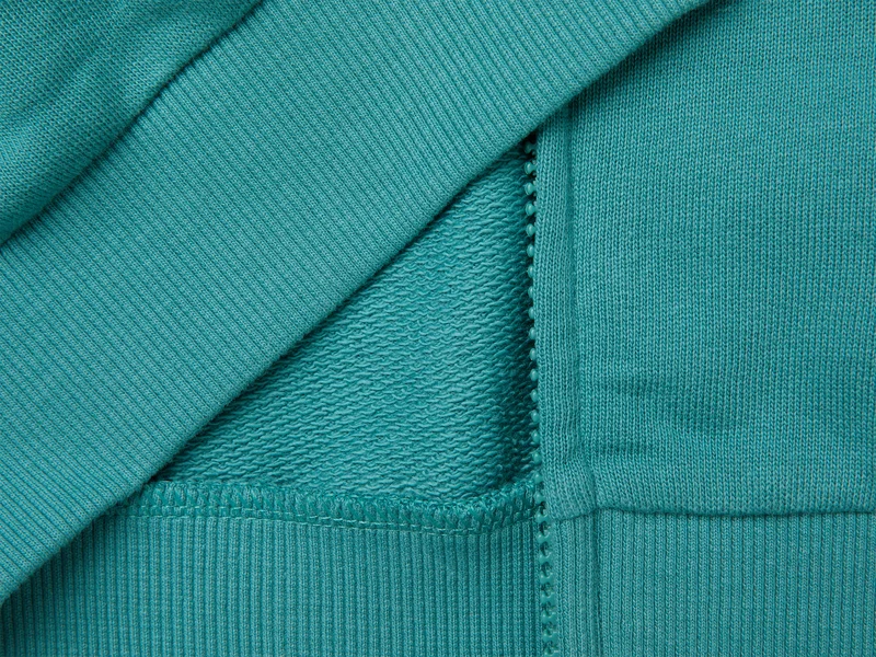 Sweatshirt mit Reißverschluss aus 100 % Baumwolle