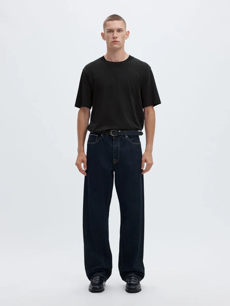 SLMCOLMAN SS O-NECK TEE NOOS