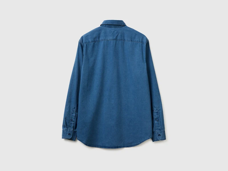 Chambray-Hemd