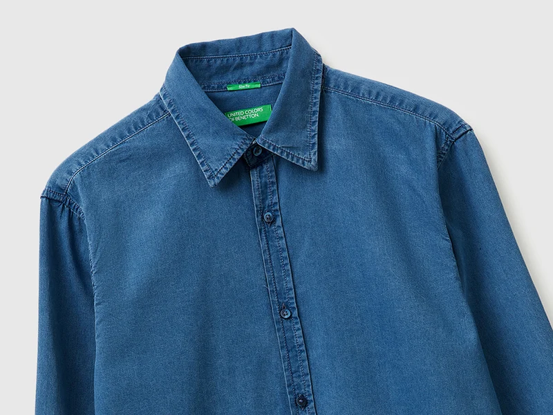 Chambray-Hemd