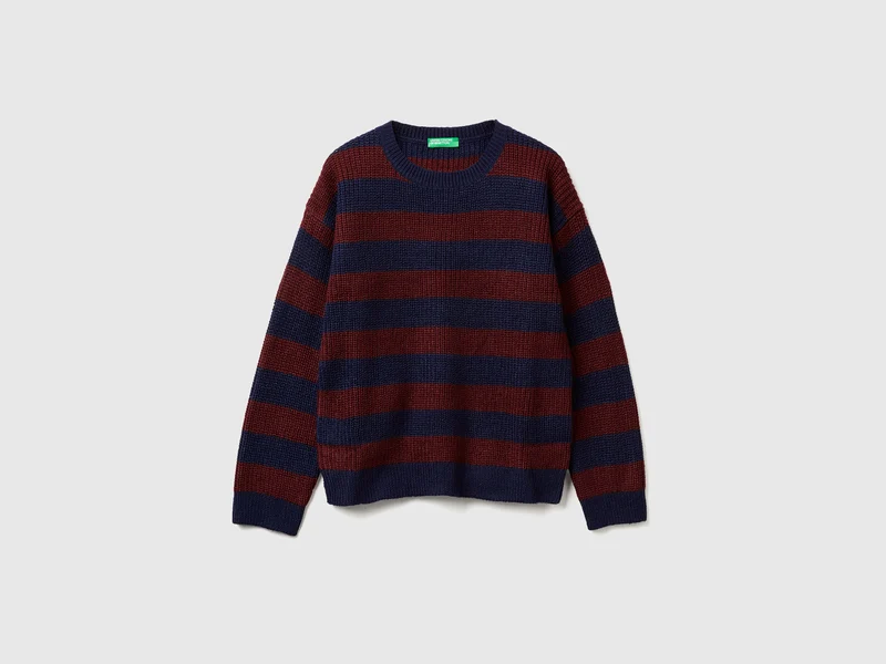 Gestreifter Pullover