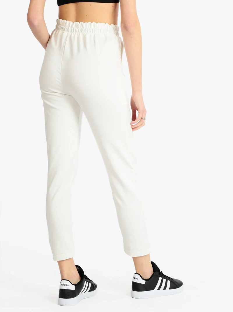 Pantaloni sportivi donna - panna