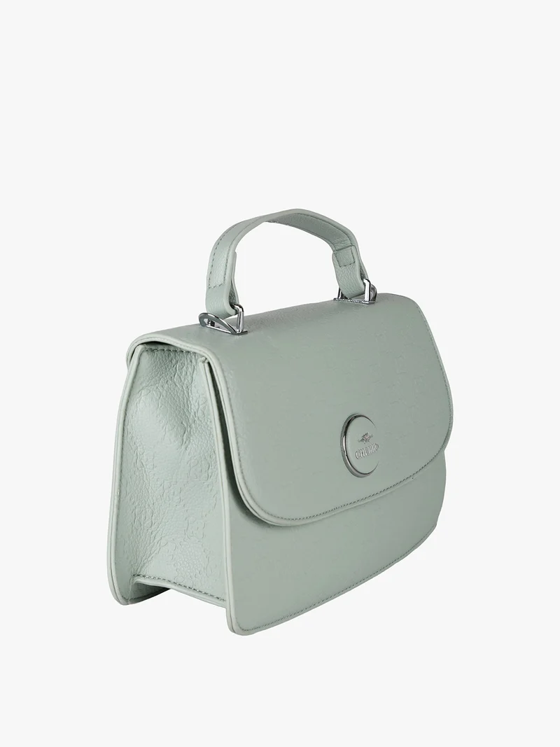 Borsa a mano da donna con tracolla - verde chiaro