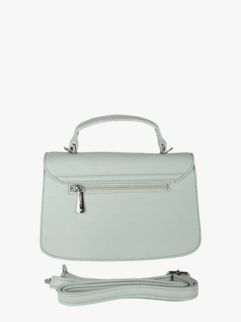 Borsa a mano da donna con tracolla - verde chiaro