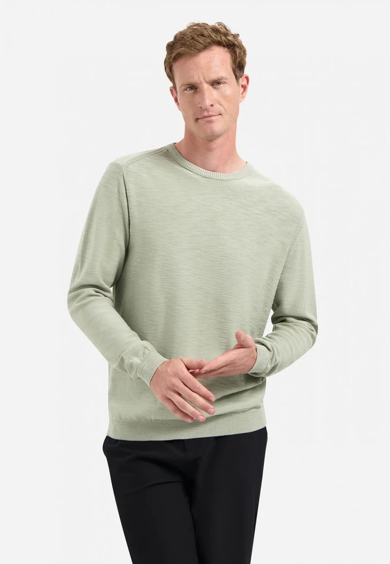 Pullover Crewneck Garment Dyed + St