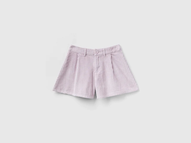Bermudashorts aus Cordsamt
