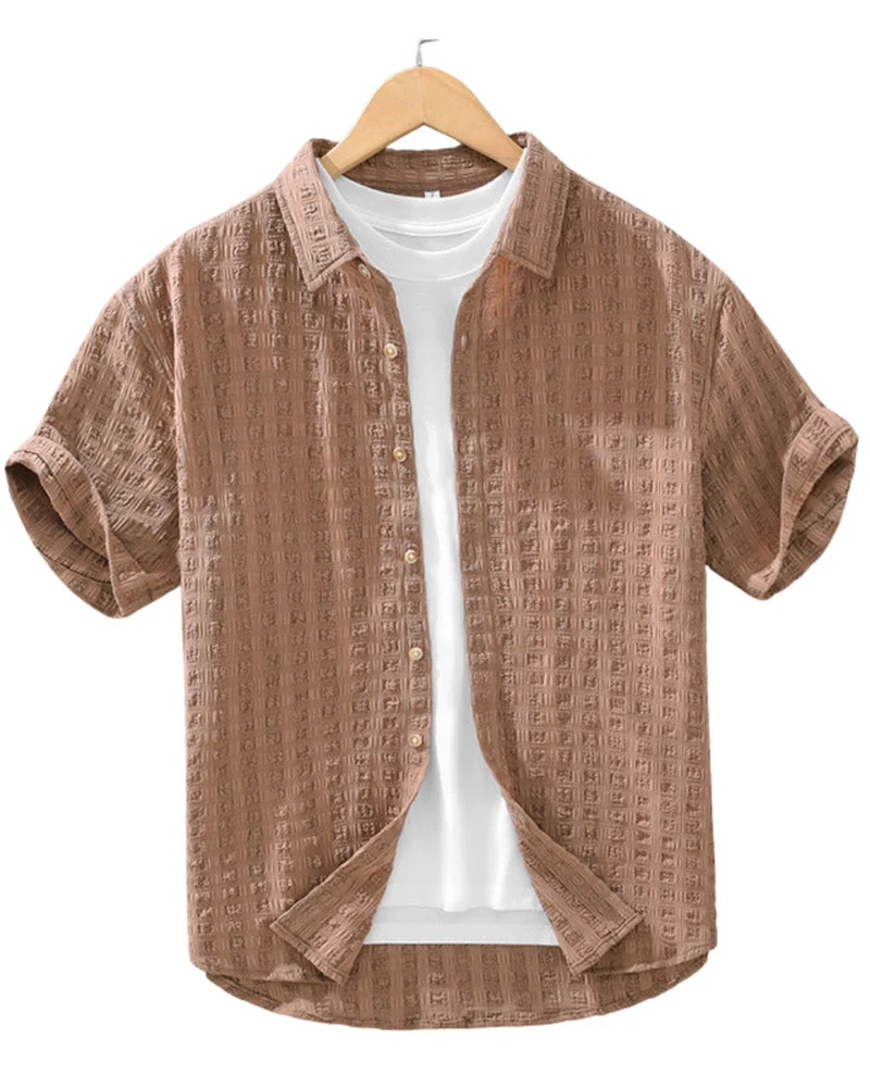 Casual Textured Shirt
