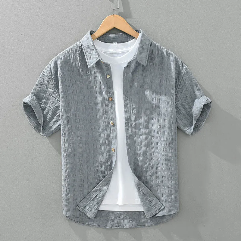 Casual Textured Shirt