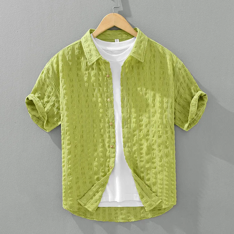 Casual Textured Shirt