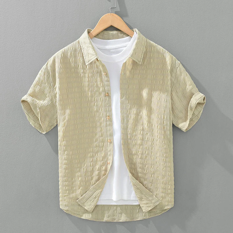 Casual Textured Shirt