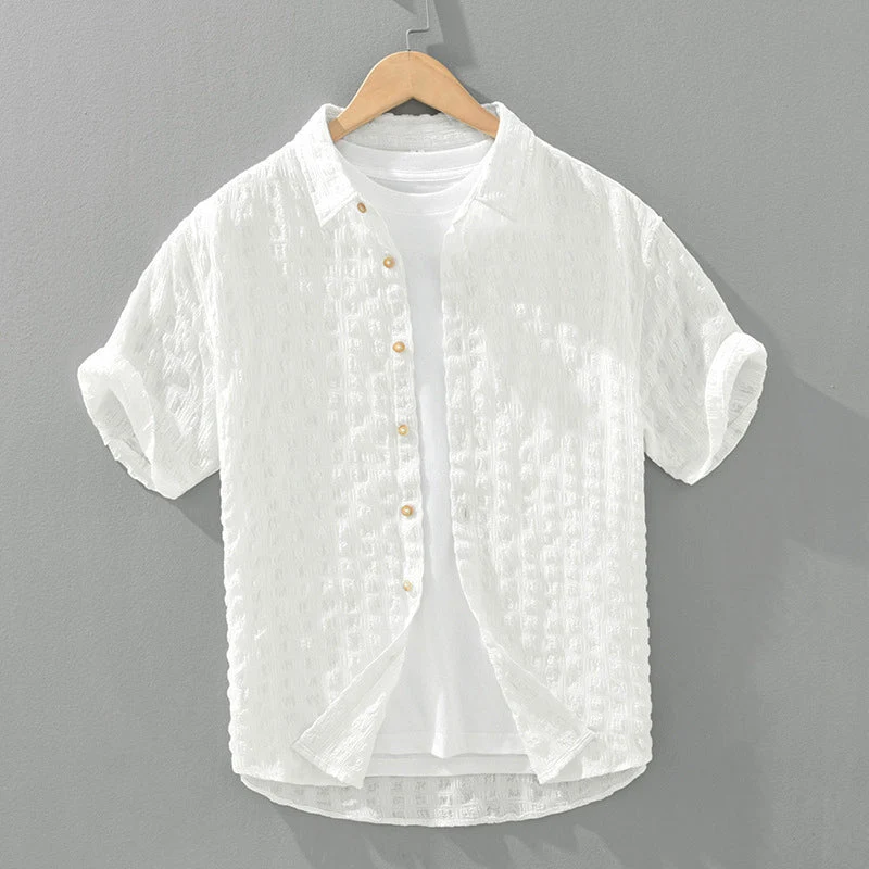 Casual Textured Shirt