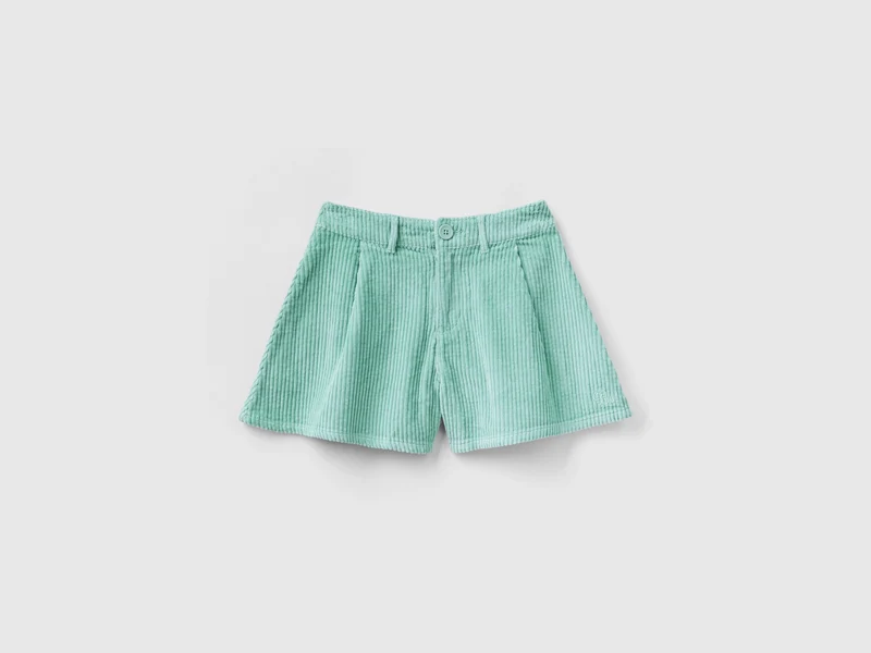 Bermudashorts aus Cordsamt
