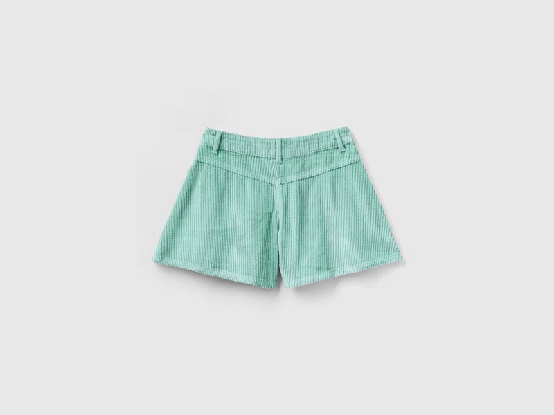 Bermudashorts aus Cordsamt