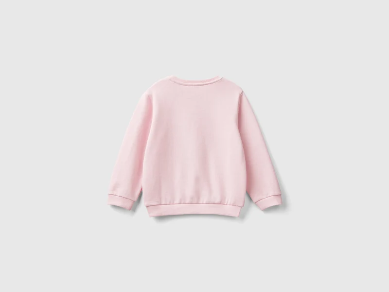 Sweater mit Applikationen mit Blütenblatteffekt