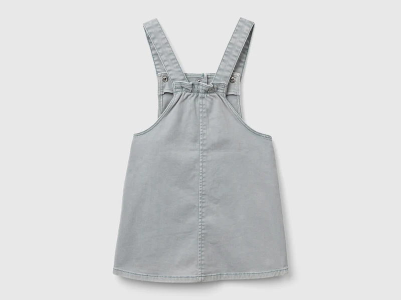 Latzkleid aus Stretch-Baumwolle