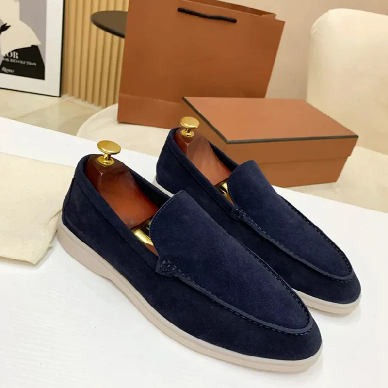 Classic Suede Loafers
