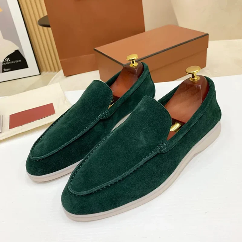 Classic Suede Loafers