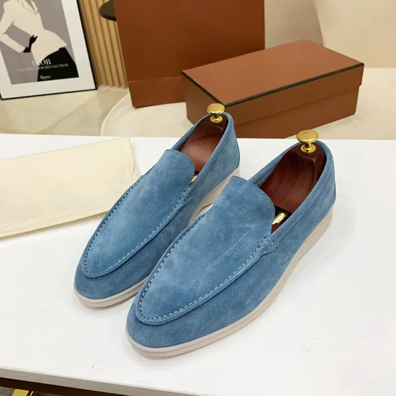 Classic Suede Loafers
