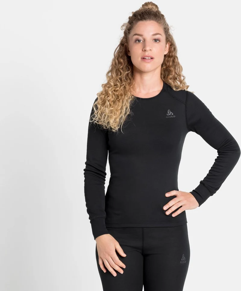 ODLO Damen Active Warm Eco Baselayer Crew Neck