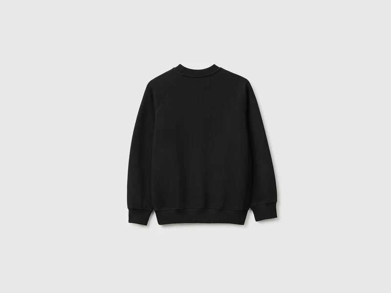 Geschlossenes Sweatshirt aus 100 % Baumwolle