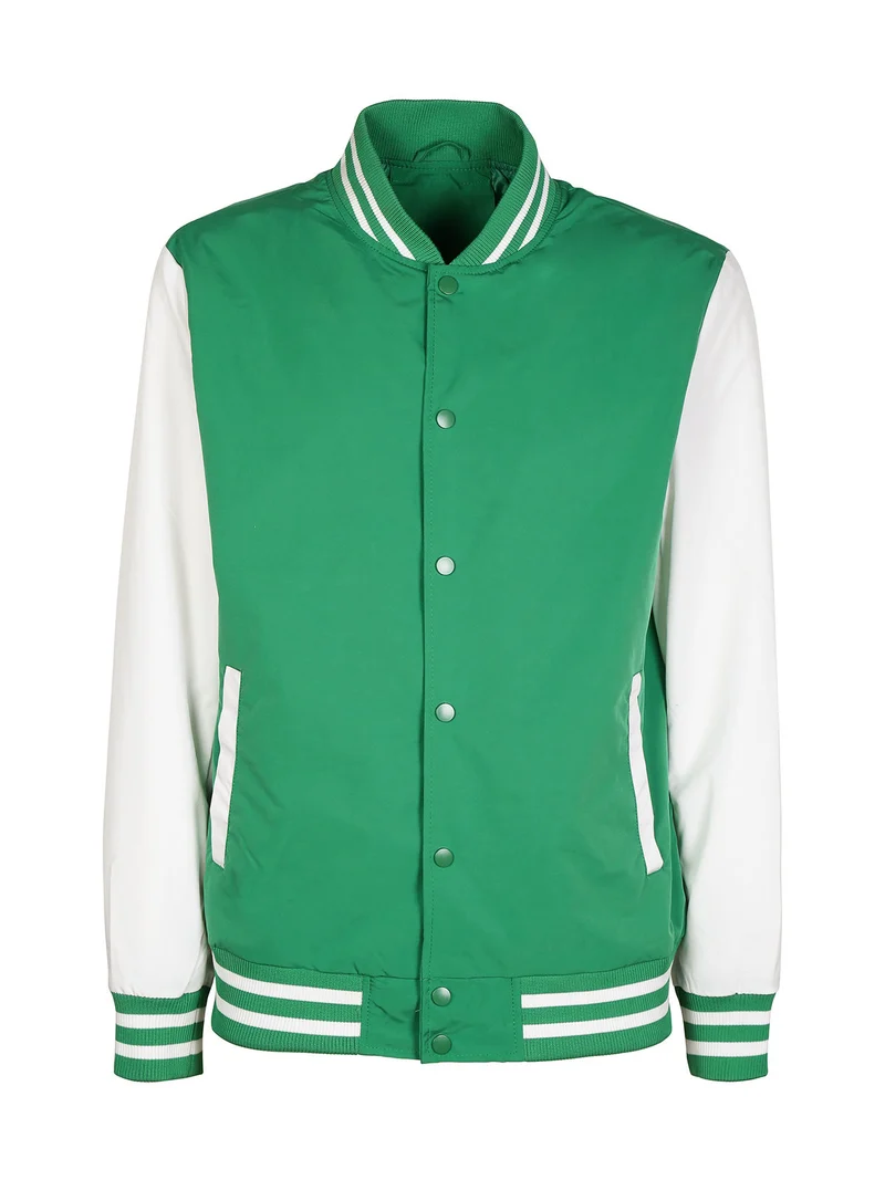 Giacca leggera da uomo modello bomber - verde