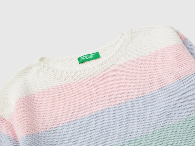Gestreifter Pulli