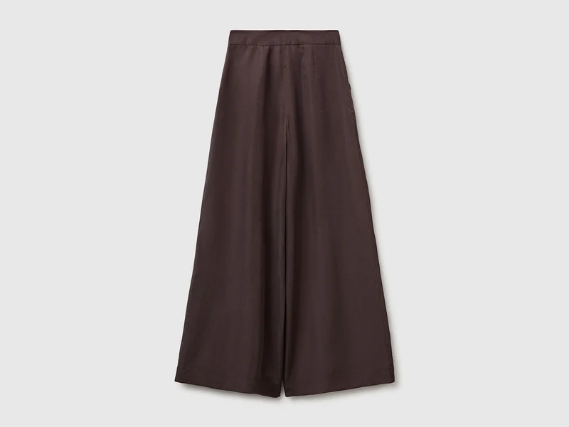 Weite Hose aus 100% Lyocell