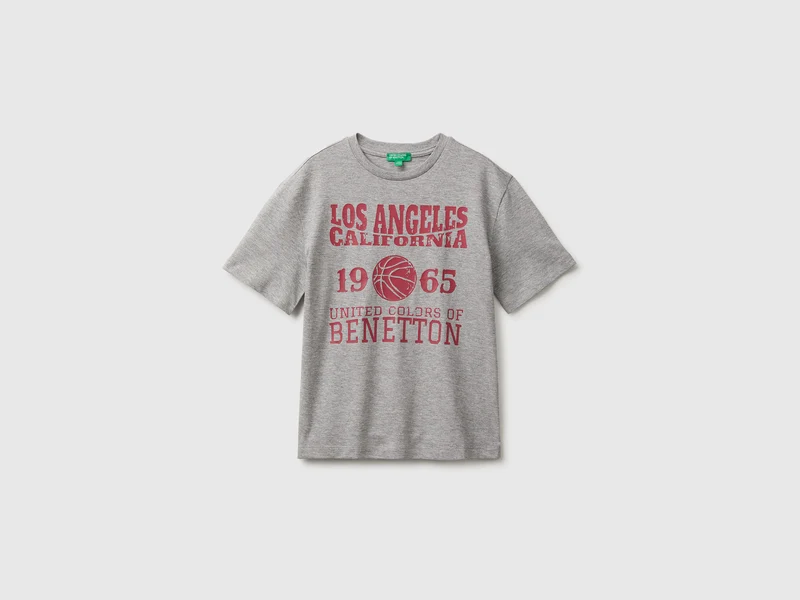 Kurzärmeliges T-Shirt mit Aufdruck