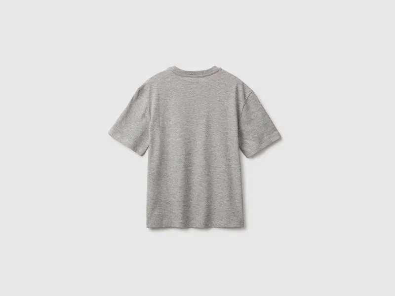 Kurzärmeliges T-Shirt mit Aufdruck