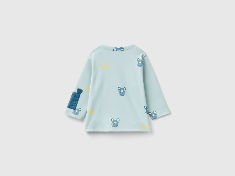 Shirt mit Mäuschendruck