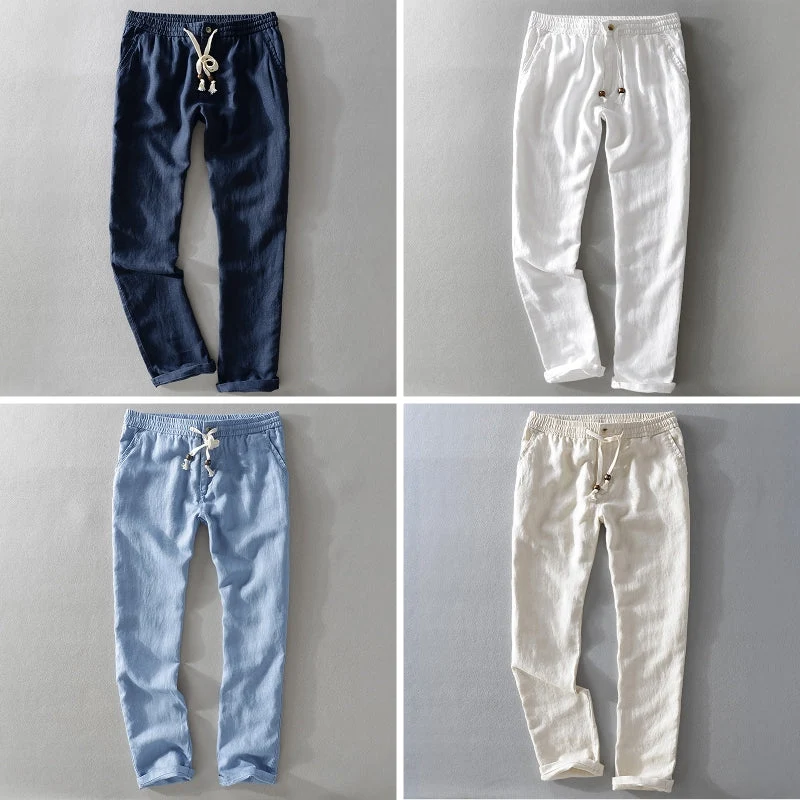 Ibiza Casual Linen Pants