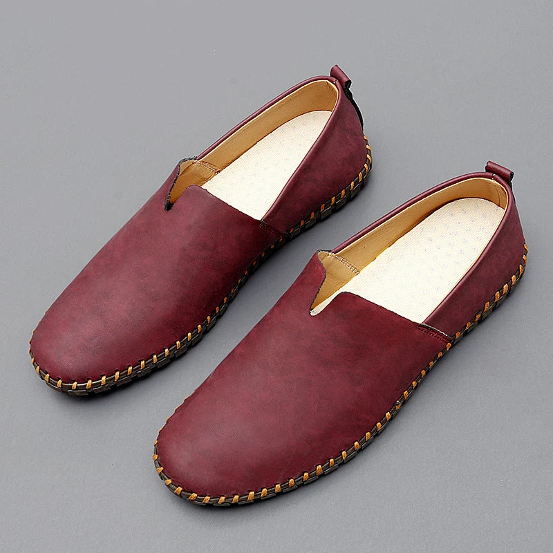 Santorini Leather Loafers