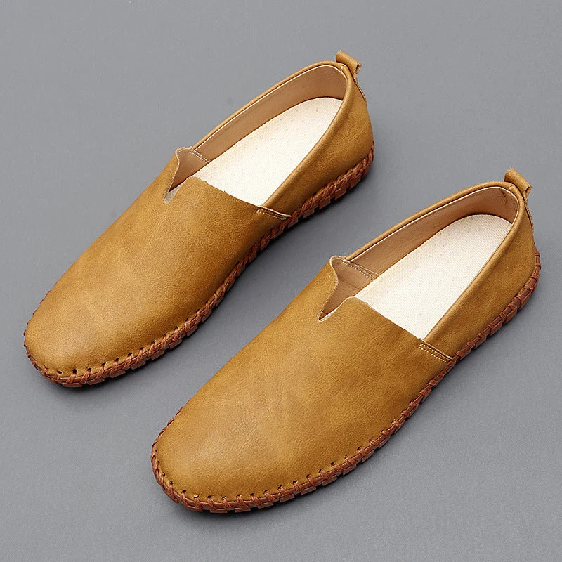 Santorini Leather Loafers