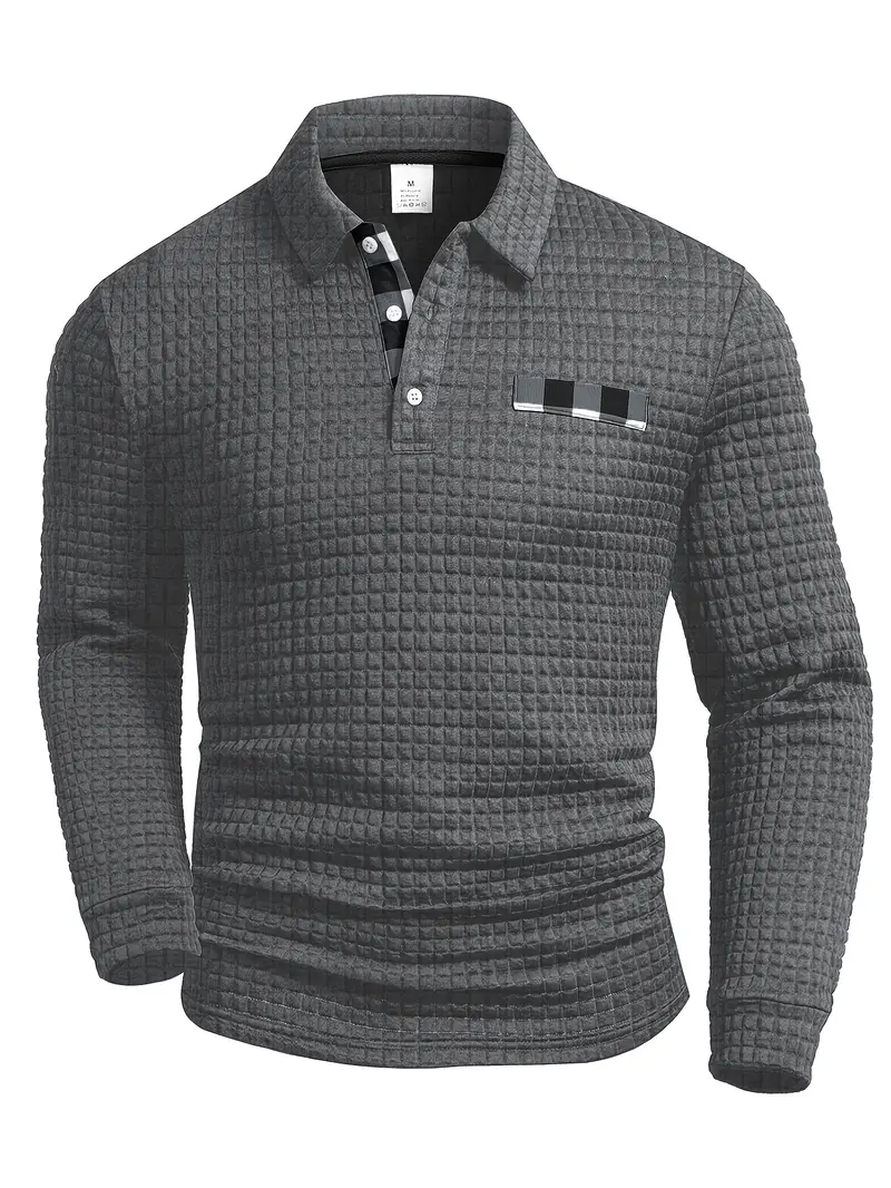 Ribbed Polo Sweater