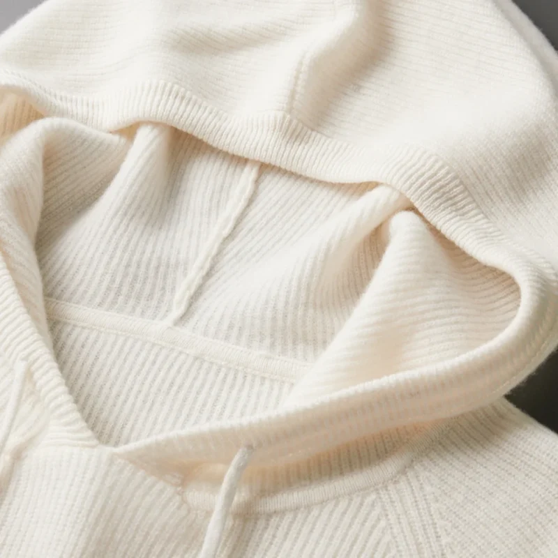 Arezzo Merino Wool Hoodie