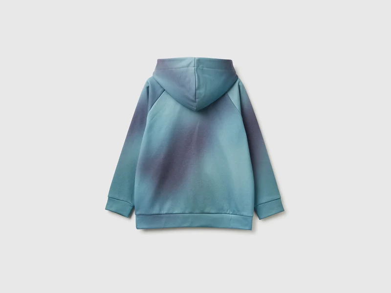 Sweatshirt mit Schattierungseffekt-Print