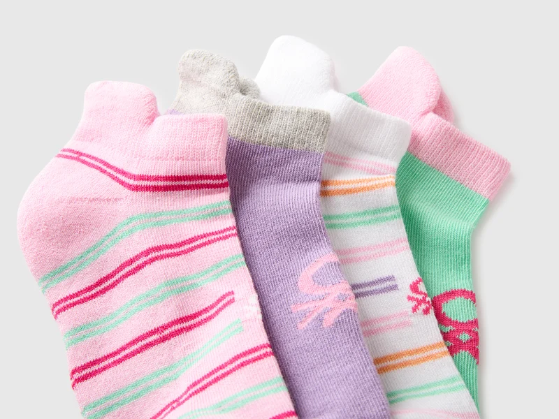 Set kurzer Frotteesocken