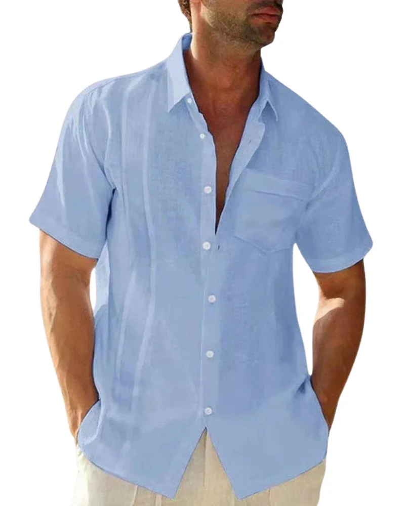 Elegant Linen Summer Shirt