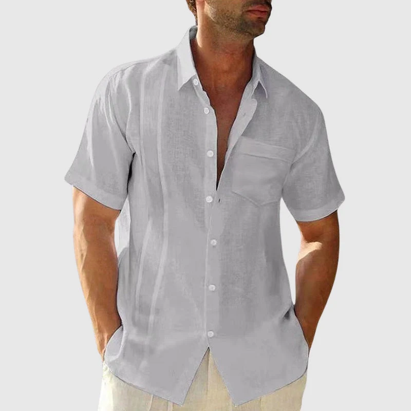 Elegant Linen Summer Shirt