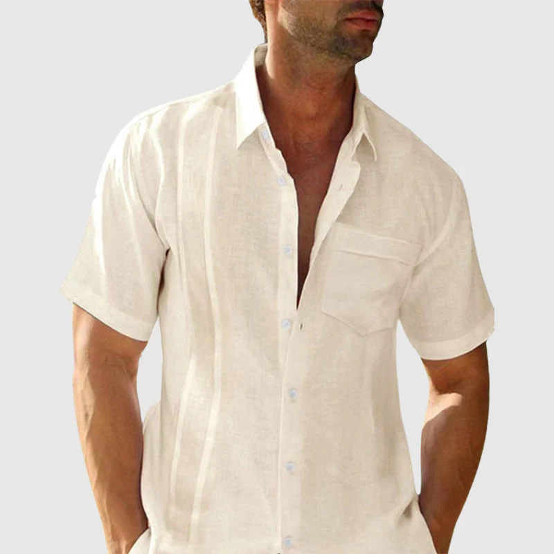 Elegant Linen Summer Shirt