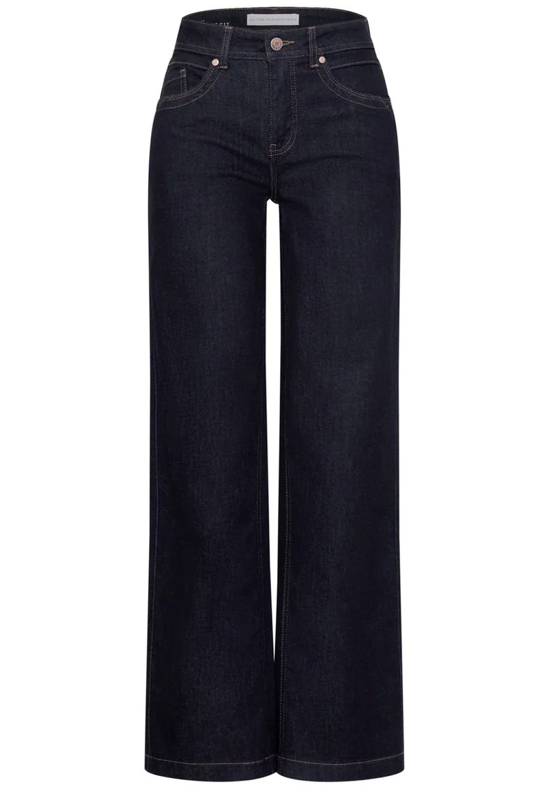 High Waist Wide Leg Jeans im Loose Fit