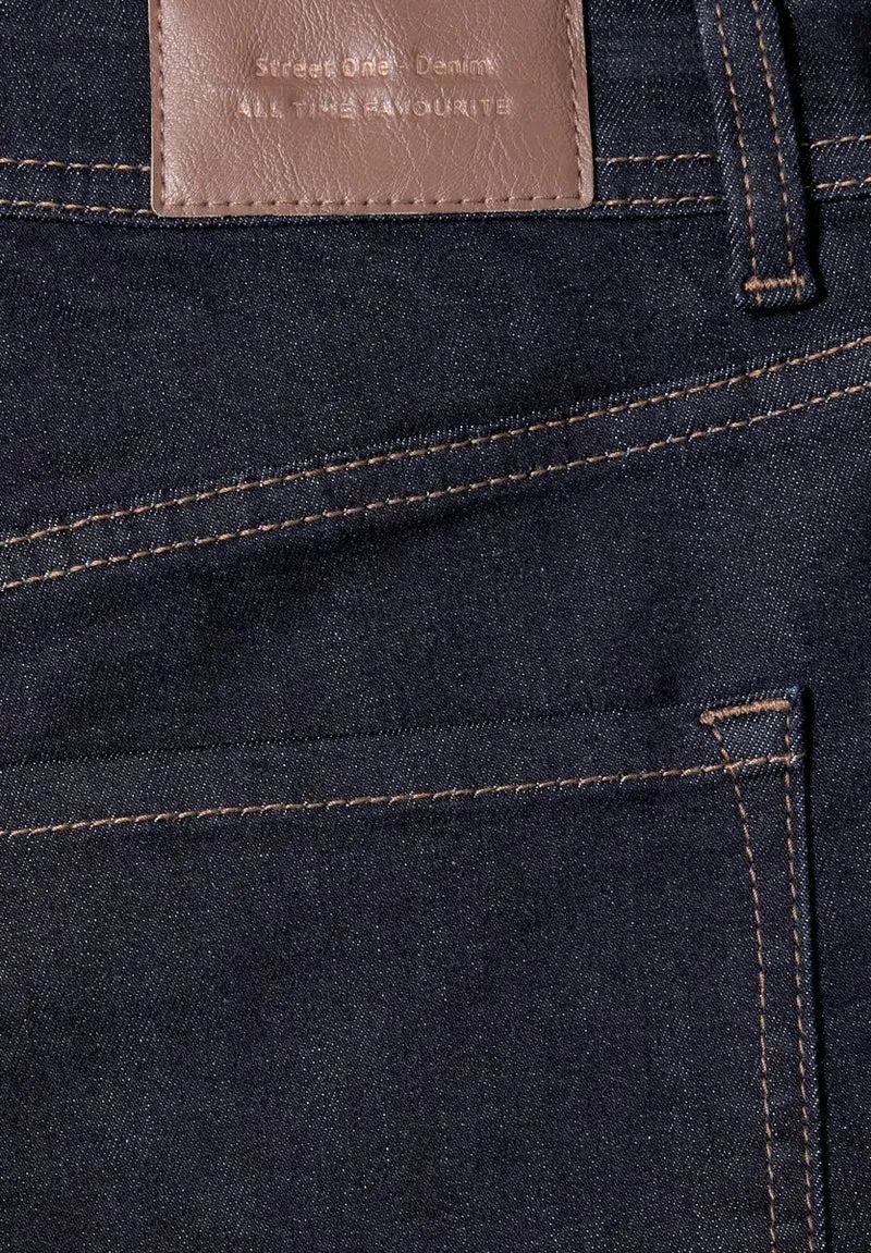 High Waist Wide Leg Jeans im Loose Fit