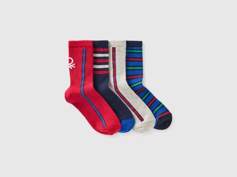 Vier Paar Frotteesocken
