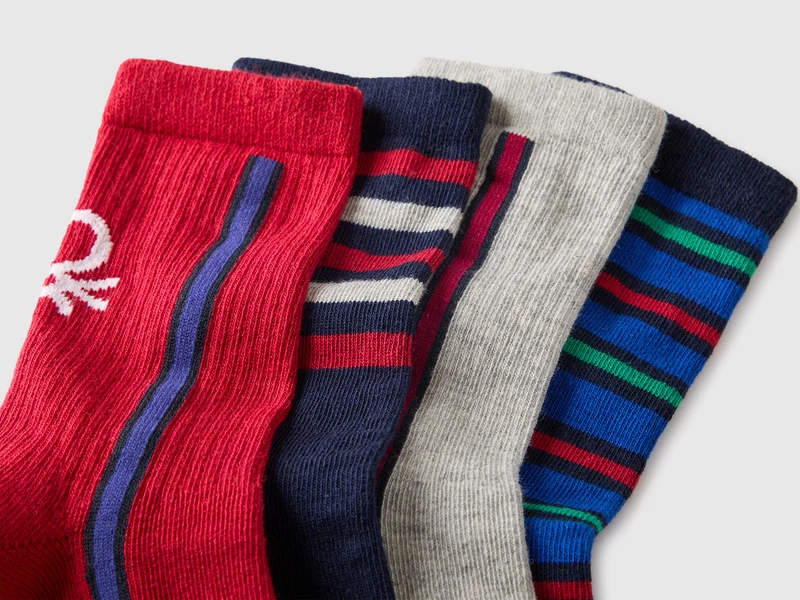 Vier Paar Frotteesocken
